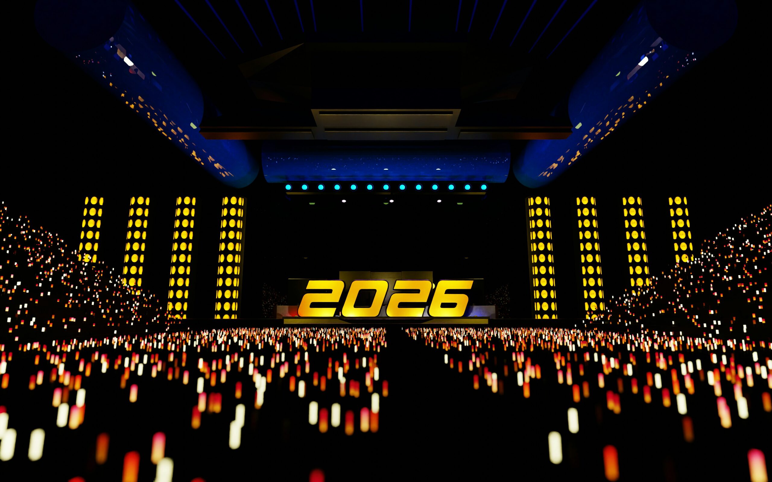 New Year beach celebration in Korea