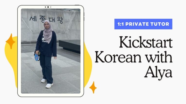 Basic Korean with Alya