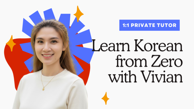 Zero Korean? No Problem! EASY KOREAN START 1:1 🇰🇷