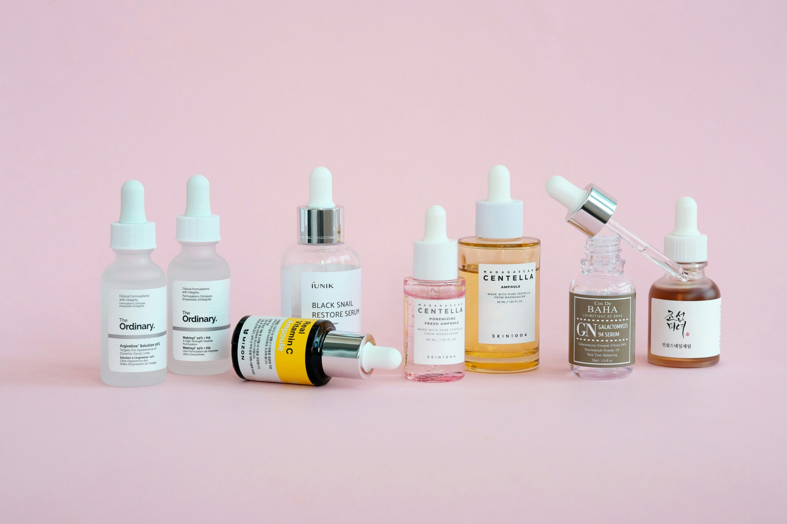 Minimalist Korean skincare essentials